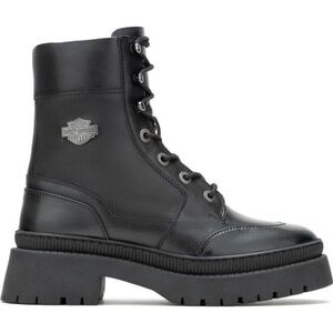 Harley-Davidson Women’s Kavan 7" Lace Side-Zip Riding Boots Black D65001, Size 8